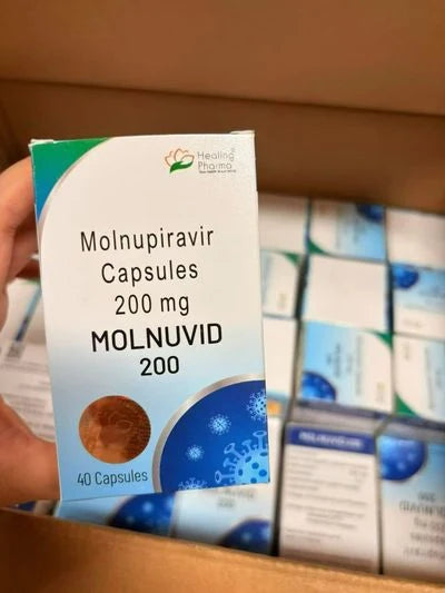 MOLNUVID Molnupiravir 200 mg — supplied packaging reference (S18)